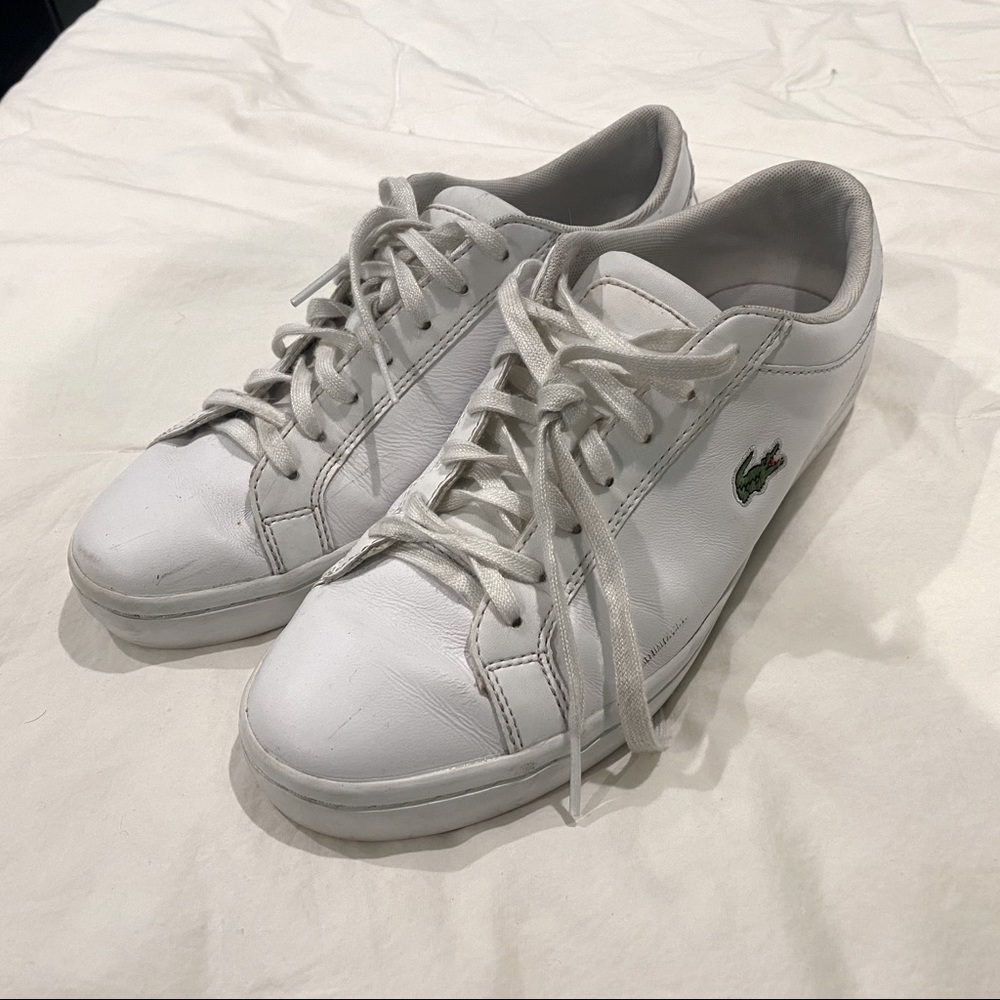 Lacoste Leather Sneaker Size 9